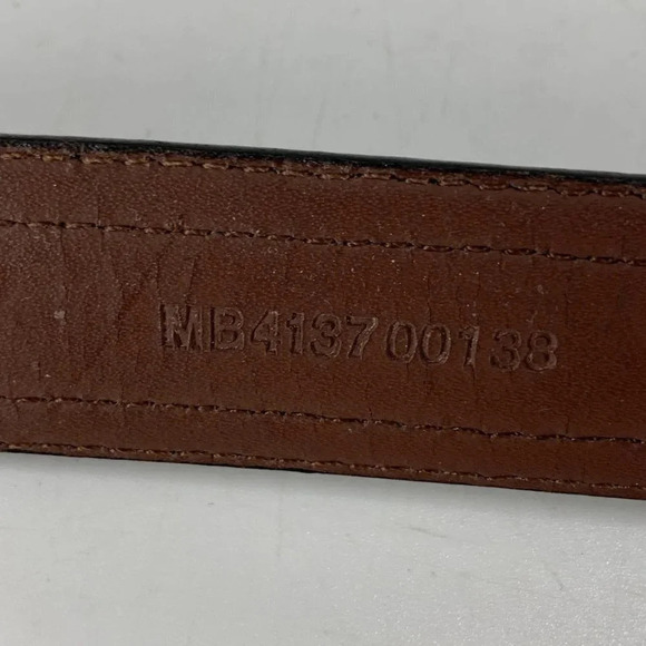 Fossil Men's‎ Italian Full Grain Cowhide Vintage Leather Belt Size 38 - Picture 6 of 10